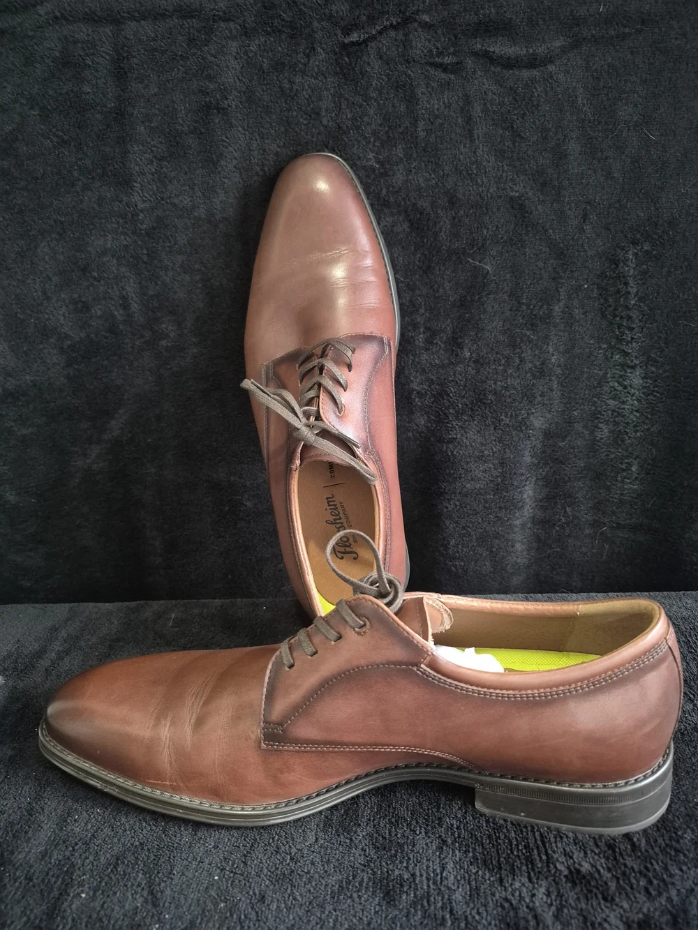 Classic Brown Leather Men's Dress Shoes by